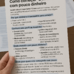 Como começar a investir com pouco dinheiro