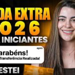 EU TESTEI!! 3 trabalhos online para renda extra em 2026 (para iniciantes)